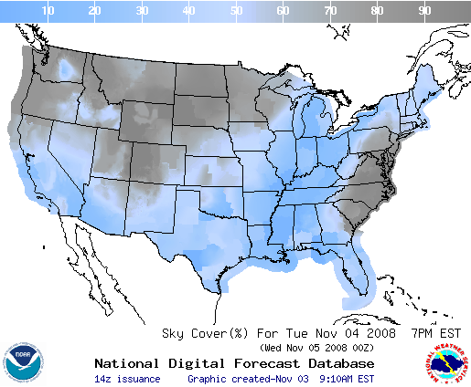 National Digital Forecast Database Image