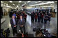 President George W. Bush stands with Jim Mayes, Owner and President of ColorCraft of Virginia, Inc., as he delivers remarks to reporters during his visit to ColorCraft of Virginia, Inc. Wednesday, March 26, 2008, in Sterling, Virginia. White House photo by Chris Greenberg