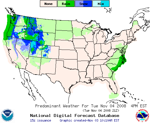 National Digital Forecast Database Image