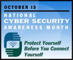 october is cyber security awareness month