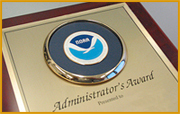 Administrator's Awards Plaque.