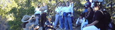 Teachers attend a workshop at Grand Canyon National Park