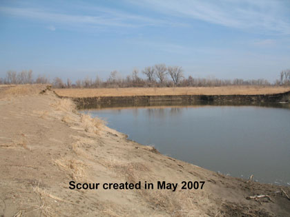 New Scour Lake at Baltimore Bottoms Unit