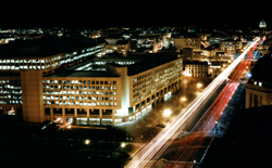 Photograph of FBI Headquarters.