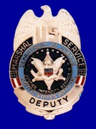 Deputy Marshals badge 1970-80