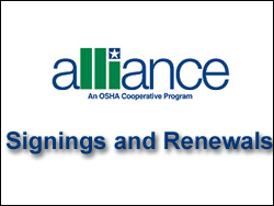 Alliance Signings and Renewals