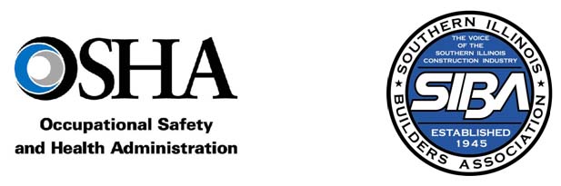 Occupational Safety and Health Administration (OSHA) and Southern Illinois Builders Association (SIBA) Logos