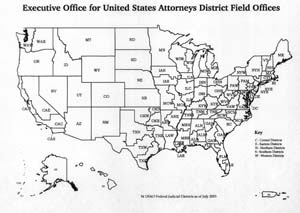 Executive Office for United States Attorneys District Field Offices