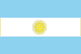 Flag of Argentina is three equal horizontal bands of light blue at top, white, and light blue; centered in the white band is a radiant yellow sun with a human face known as the Sun of May.