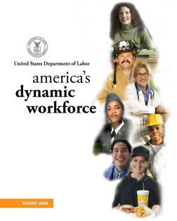 Cover image of America's Dynamic Workforce 2008