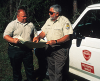 USFWS official and citizen, credit USFWS