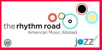Rhythm Road: American Music Abroad Program logo, 2008 ,State Department,