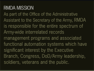 RMDA Mission