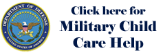 Click here for Military Child Care Help