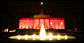 Floodlights turned the north side of the the White House pink on the evening of Oct. 7, 2008 to raise awareness about breast cancer. The unique view of the North Portico facing Lafayette Park was to observe Breast Cancer Awareness Month. Breast cancer awareness is a cause for which Mrs. Laura Bush has worked to motivate both public and private sectors, worldwide, as as she has encouraged collaborative research to find a cure. The World Health Organization says each year more than 1.2 million people worldwide are diagnosed with it and breast cancer is one of the leading causes of death for women. White House photo by Grant Miller