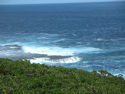 Saipan Banzai cliff.
