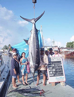 Sportfishing in the Marshall Islands.