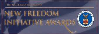 New Freedom Initiative Award logo