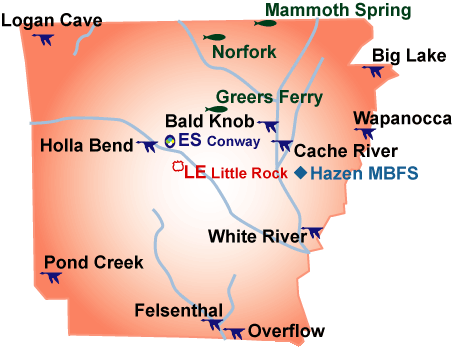 Arkansas Map