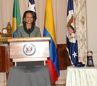 Secretary Rice host Annual Secretary of States Award for Corporate Excellence [ACE] Ceremony and Reception, in the Benjamin Franklin Room.  State Department photo by Michael Gross. 