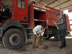 Kirkuk, Iraq, September 2003 - The Kirkuk Central Fire Station was was looted of most of its contents; windows and doors were broken; wiring pulled out, the back-up generator was destroyed; most of the building was damaged and equipment was destroyed or stolen.