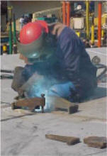 Photo: Man welding