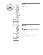 federal register cover