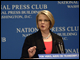 Secretary Spellings delivers remarks regarding No Child Left Behind and the administration's K-12 priorities for 2008 at the National Press Club Newsmaker Luncheon.