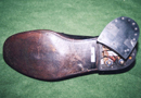 Listening device found in diplomats shoe.