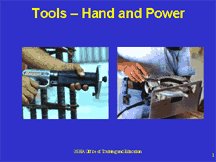 Tools - Hand and Power