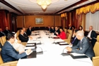 Secretary Rice meets with Gulf Cooperation Council + 3 at the Waldorf Astoria. State Dept. photo/Michael Gross.