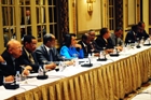 Secretary Rice meets with CARICOM Leaders at the Waldorf Astoria. State Dept. photo/Michael Gross. 