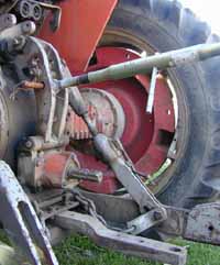 Tractor without Power-take-off Master Shield Cover