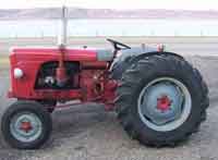 Tractor without Roll-over Protective Structure