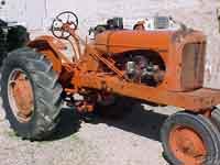 Tractor without Roll-over Protective Structures