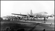 Air Force photo of planes used in the Berlin Airlift