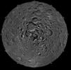 North Pole Region of the Moon as Seen by Clementine