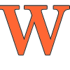 picture of the letter W
