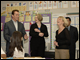 Secretary Spellings and California Governor Arnold Schwarzenegger visit with students and teachers at Otay Elementary School in San Diego, California.