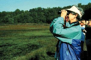 Refuge Visitors Viewing Wildlife