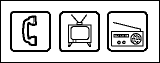 Symbols of Telephone, Televsion and Radio; Caption: Telephones, televisions and radios can be used for obtaining information. - Copyright WARNING: Not all materials on this Web site were created by the federal government. Some content — including both images and text — may be the copyrighted property of others and used by the DOL under a license. Such content generally is accompanied by a copyright notice. It is your responsibility to obtain any necessary permission from the owner's of such material prior to making use of it. You may contact the DOL for details on specific content, but we cannot guarantee the copyright status of such items. Please consult the U.S.Copyright Office at the Library of Congress — http://www.copyright.gov — to search for copyrighted materials.