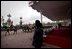 The Household Cavalry of Buckingham Palace parade by the review stand during the ceremonial welcome at Buckingham Palace in London, Wednesday, Nov. 19, 2003. Household Troops have been serving the Royal Family since 1660. White House photo by Eric Draper