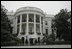 A thin blanket of snow wraps the White House for the Holiday season Monday, Dec. 5, 2005.