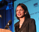 Secretary Condoleezza Rice delivers Keynote Address at the American Task Force on Palestine Inaugural Gala