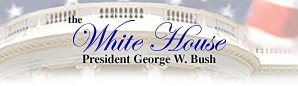 Link to the White House -- The President of the United States Seal