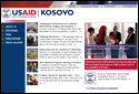 Kosovo  Mission Website Screenshot