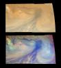 A Jovian Hotspot in True and False Colors (Time set 3)