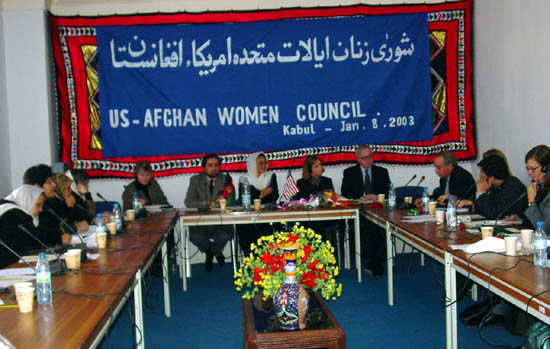 Meeting of the U.S.-Afghan Womens Council, Kabul, Afghanistan, January 8, 2003 