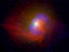 Chandra X-ray and VLA Radio image of NGC 4696