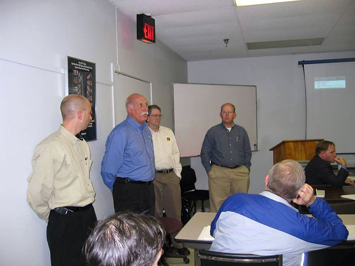 ITA members and staff instructed more than 20 government representatives at the Industrial Truck Best Practices Seminar presented by the OSHA and Industrial Truck Association Alliance on February 9, 2006